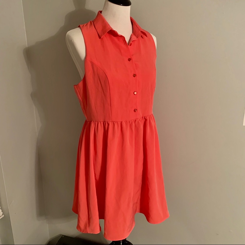 One Clothing Peach Dress